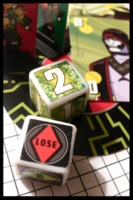 Dice : Dice - Game Dice - Ben 10 Alliens vs Villians by Pressmen Toy 2007 - Resale Shop May 2010